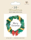 Christmas Gift Tags-Wreaths