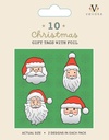 Christmas Gift Tags-Santa