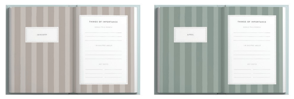 Kaleido A5 Hard Cover Diary-In the Canopy
