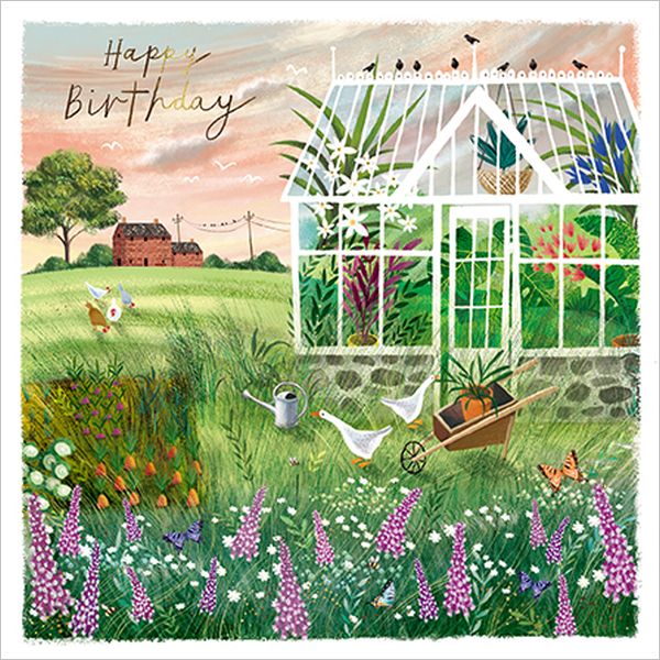 Foil Card-Green House