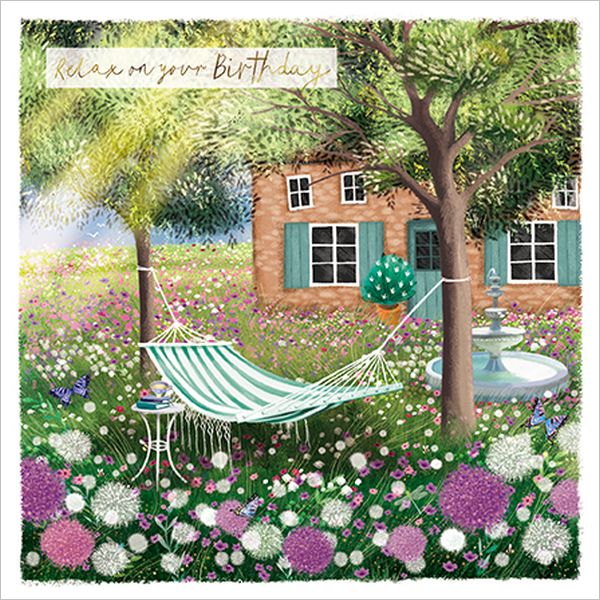 Foil Card-Garden Hammock