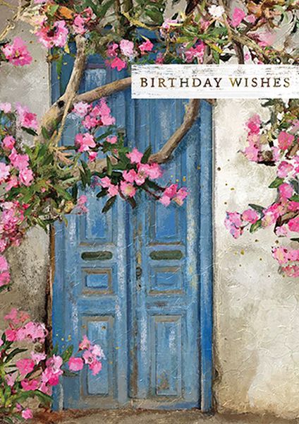 Foil Card-Rustic Doorway