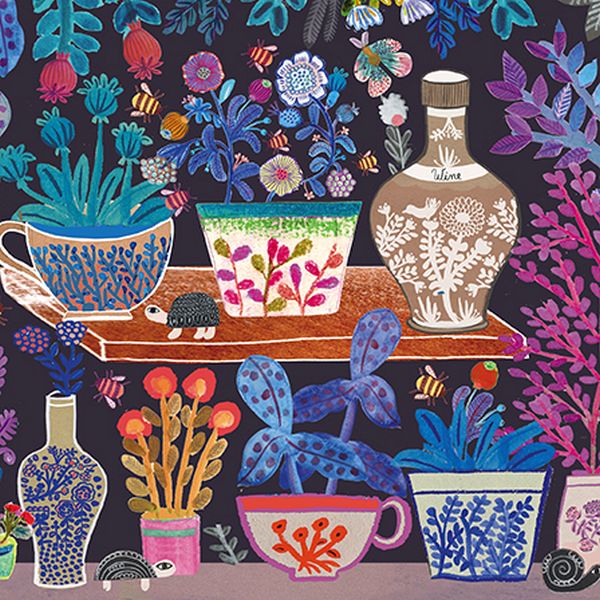 Card-Where there are Bees there are Flowers