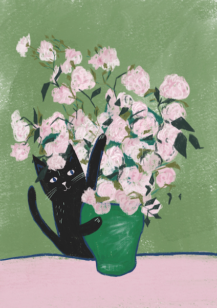Card-Vincat Roses