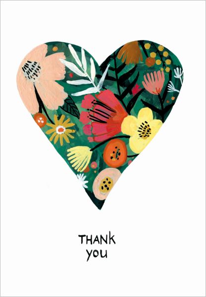 Card-Thank You Heart