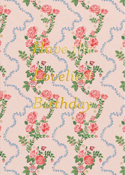 Cath Kidston Foil Card-Summer Fruit