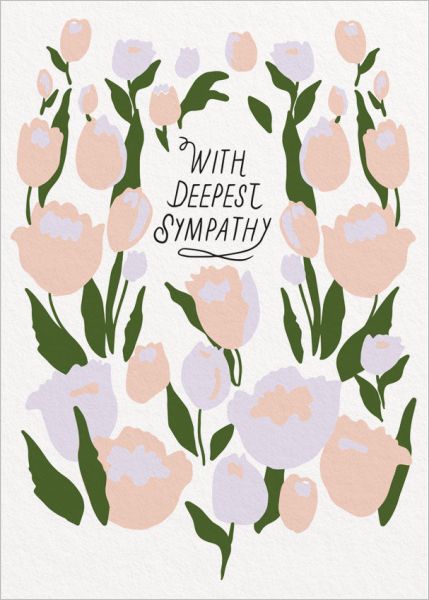 Card-Floral Deepest Sympathy