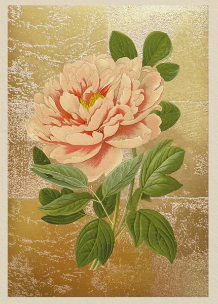 Foil Card-Tree Peony