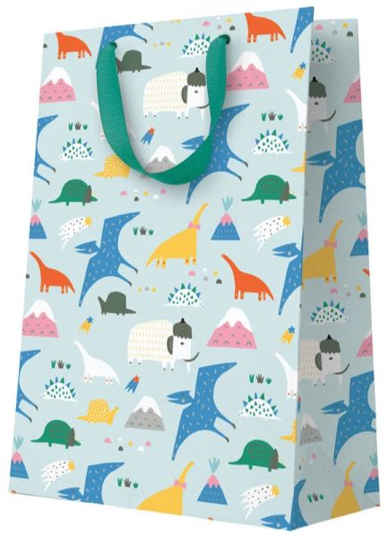 Gift Bag Large-Dinosaurs