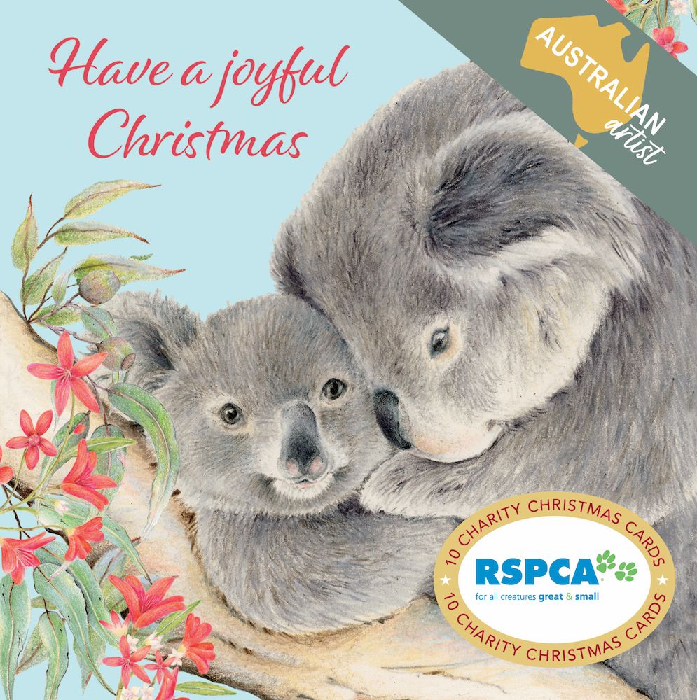 Christmas Card Wallet-RSPCA-Joyful Koala