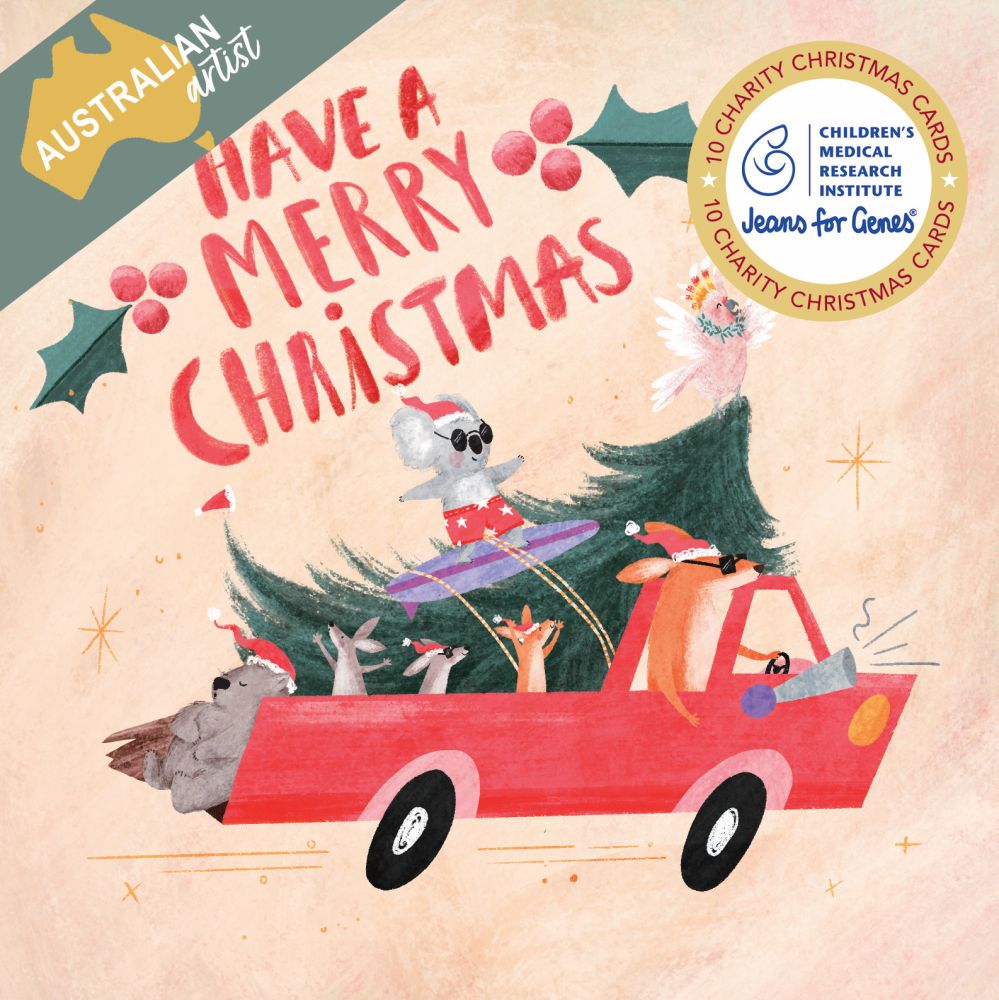 Christmas Card Wallet-CMRI-Christmas Ride