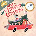 Christmas Card Wallet-CMRI-Christmas Ride