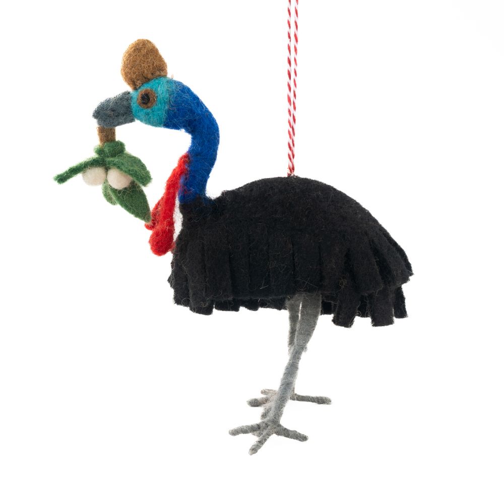 Charity Decoration-Felt Cassowary Clara