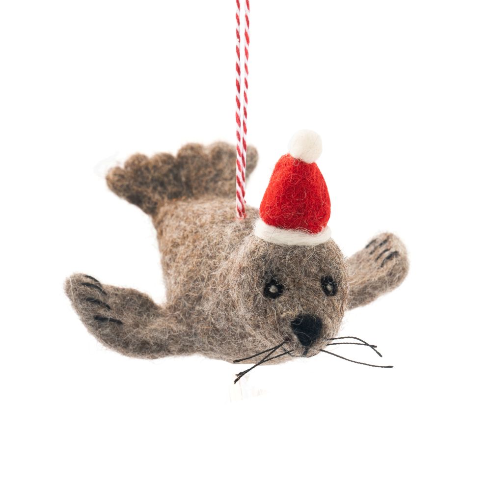 Charity Decoration-Felt Fur Seal Seth