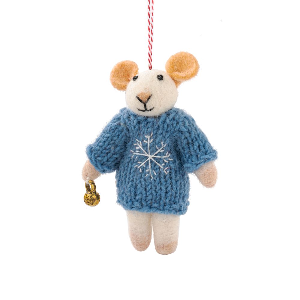 Charity Decoration-Felt Mouse Milo