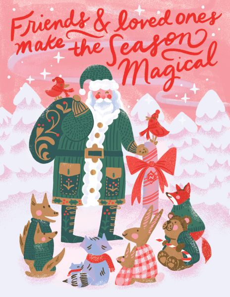 Card-Friends Make The Season