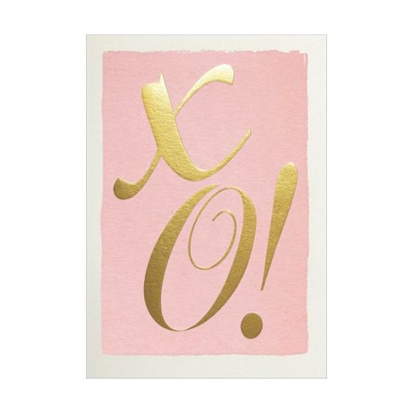 Mini Card-Gold XO