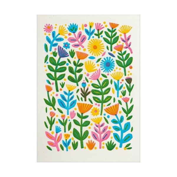Mini Card-Flower Pattern