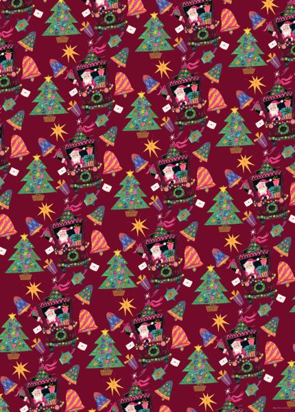 Wrap-Santa in Truck