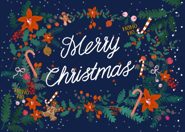 Card-Wreath Text
