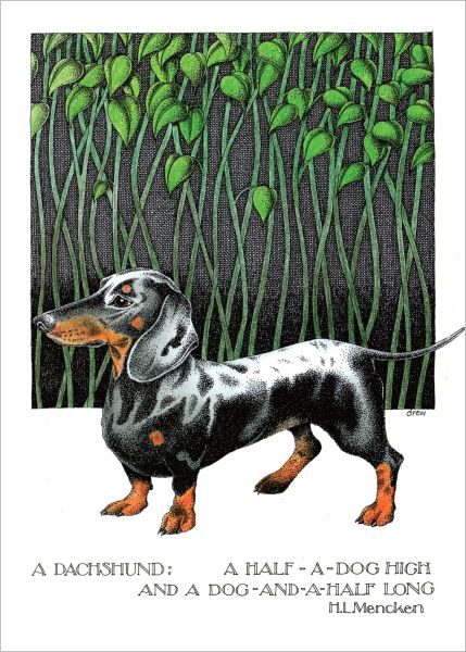 Card-Dachshund