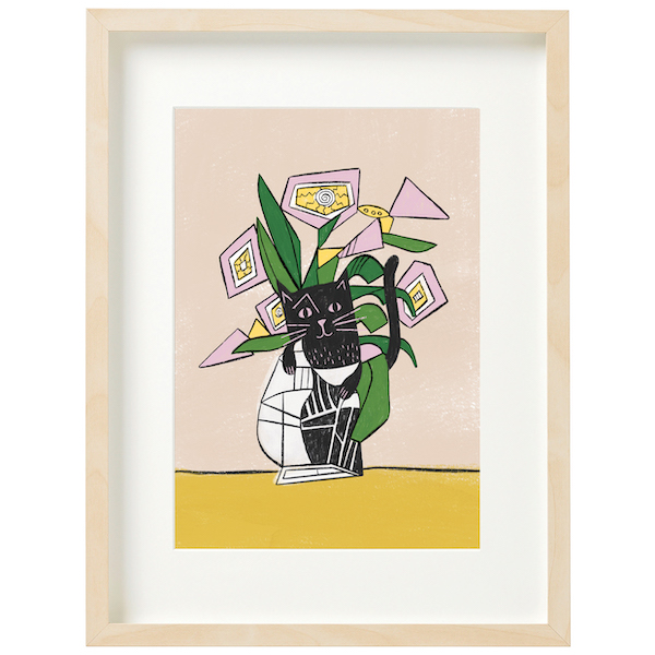 Art Print-Picatso Flowers