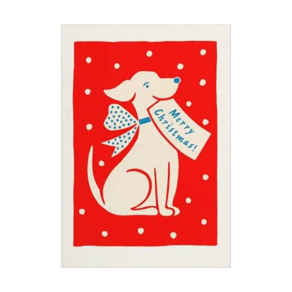 Mini Card-Christmas Dog