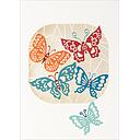 Laser Cut Card-Five Butterflies