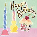 3D Foil Card-Birthday Cake
