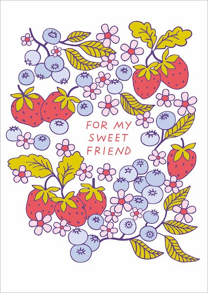 Card-For My Sweet Friend