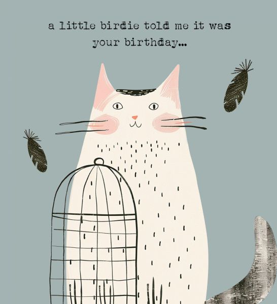 Card-Empty Bird Cage