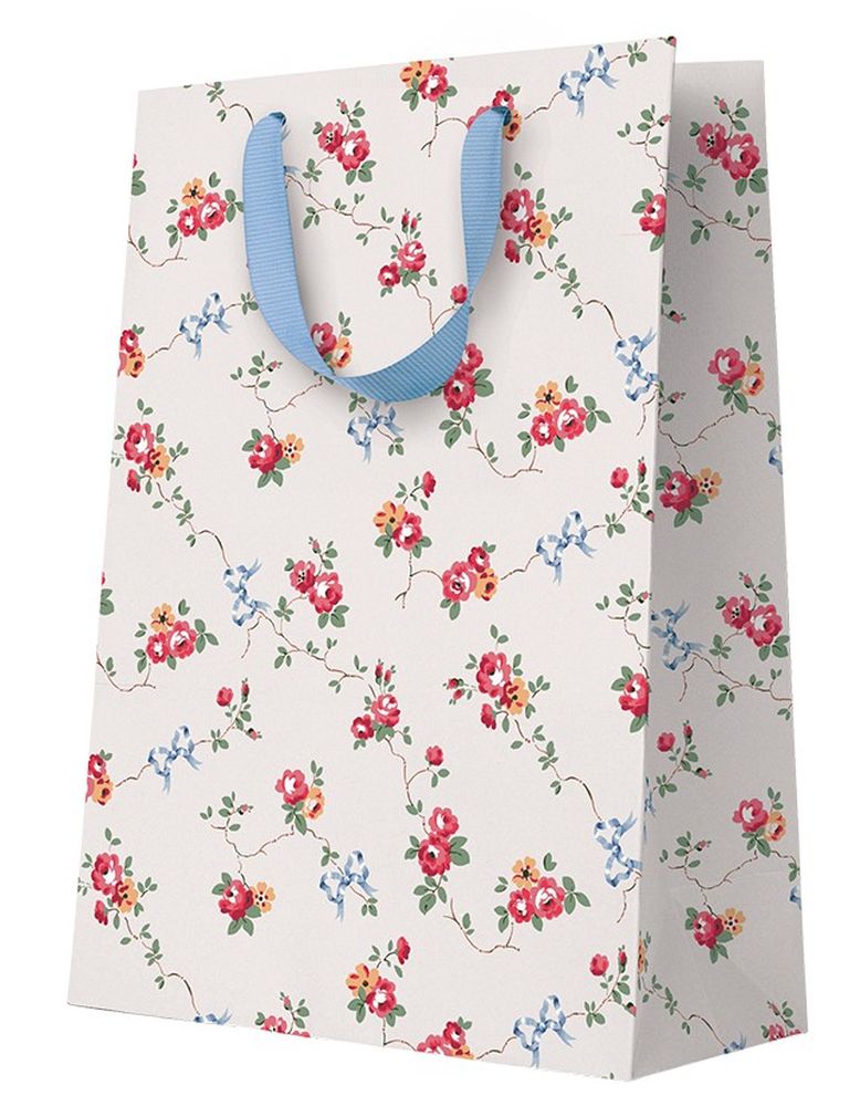 Cath Kidston Gift Bag Large-Rose and Bows