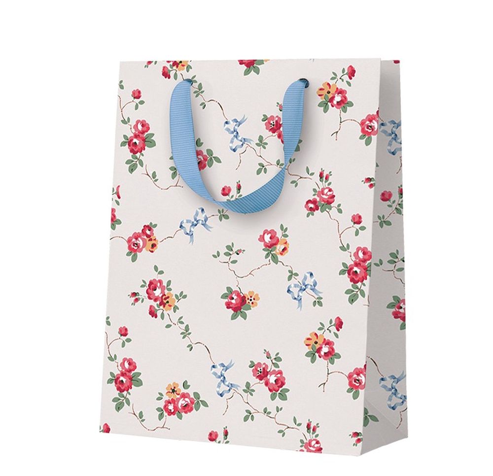 Cath Kidston Gift Bag Med-Rose and Bows