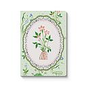 Cath Kidston A6 Textured Soft Cover Notebook-Green Roots Vignette