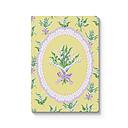 Cath Kidston A6 Textured Soft Cover Notebook-Yellow Lily of the Valley Vignette