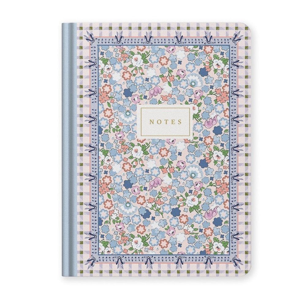 Cath Kidston B6 Premium Hard Cover Notebook-Cream Dreamy Ditsy Check