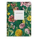 Kaleido A5 Premium Hard Cover Notebook-Marble Botanical