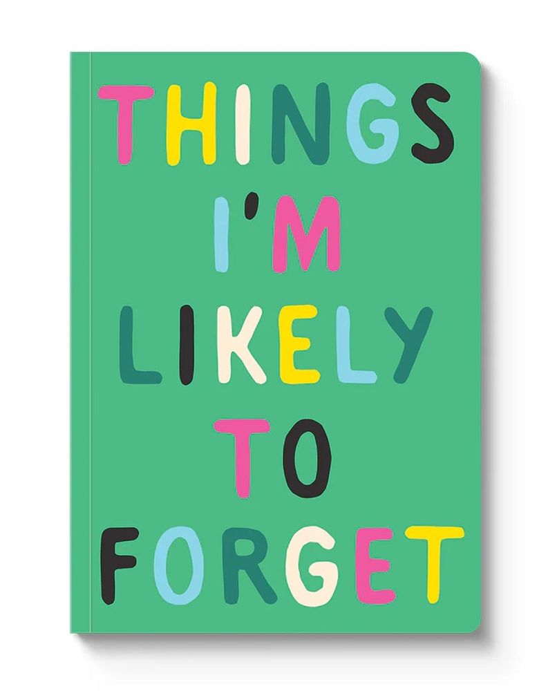 A5 Smooth Soft Cover Notebook-Things I'm Likely To Forget