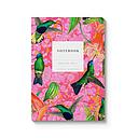 Kaleido A6 Textured Soft Cover Notebook-Marble Hummingbirds