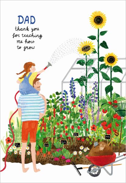 Card-Dad Garden Grow