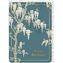 Laura Ashley Foil Card-Wisteria Garden
