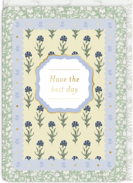 Laura Ashley Foil Card-Dandelion