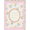 Laura Ashley Foil Card-Spring Posies