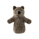 Finger Puppet-Felt Wombat