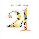 Embossed Card-Happy Birthday 21