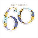Embossed Card-Happy Birthday 60
