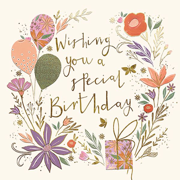 Embossed Card-Happy Birthday Special