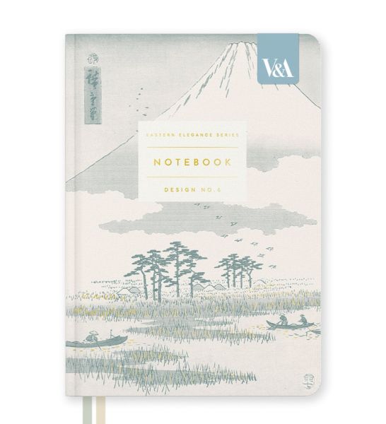 V&A B6 Premium Hard Cover Notebook-Mount Fuji