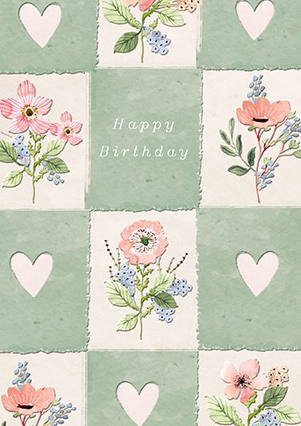 Embossed-Floral Check