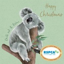 Christmas Card Wallet-RSPCA-Happy Koala